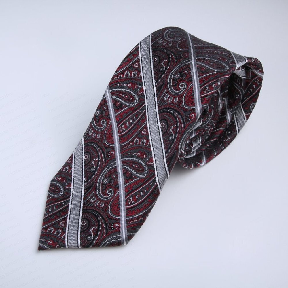 Pronto‎ Uomo Paisley Silk Tie